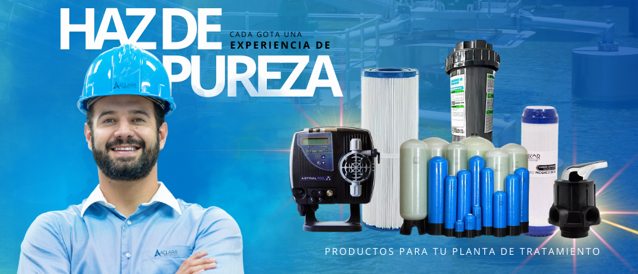 Productos para Plantas de Tratamiento de Aguas y tu piscina