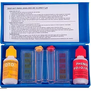 Kit Analizador De Cloro Y Ph